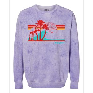 Retro Scarif Summer Colorblast Crewneck Sweatshirt