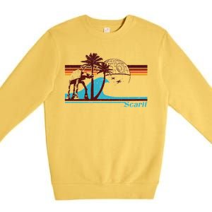 Retro Scarif Summer Premium Crewneck Sweatshirt