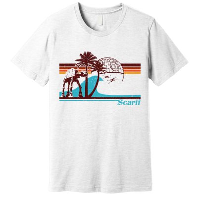 Retro Scarif Summer Premium T-Shirt