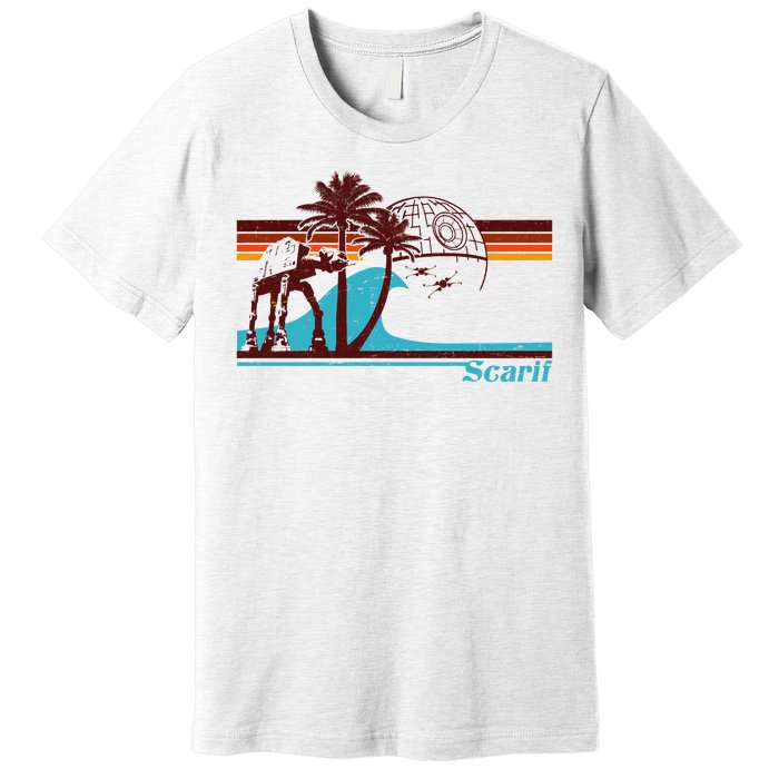 Retro Scarif Summer Premium T-Shirt