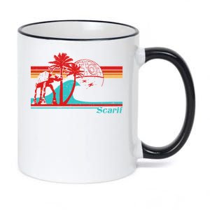 Retro Scarif Summer 11oz Black Color Changing Mug