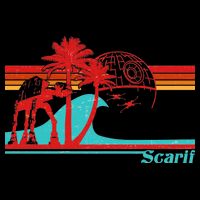 Retro Scarif Summer Impact Tech Backpack