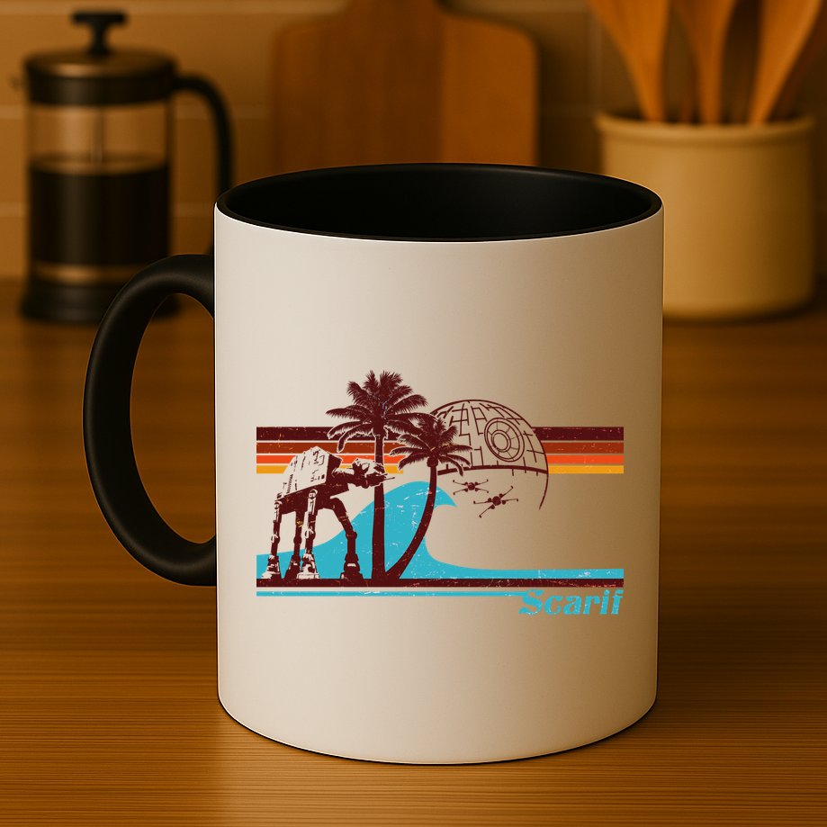 Retro Scarif Summer Mug