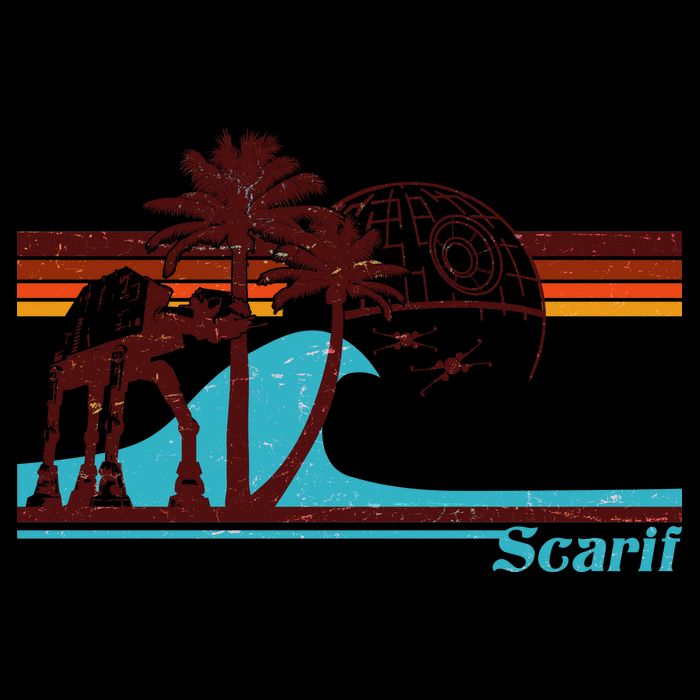 Retro Scarif Summer Mug