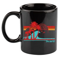 Retro Scarif Summer 11oz C Handle Ceramic Mug