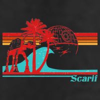 Retro Scarif Summer 11oz C Handle Ceramic Mug