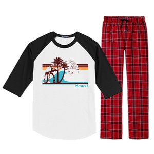 Retro Scarif Summer Raglan Sleeve Pajama Set