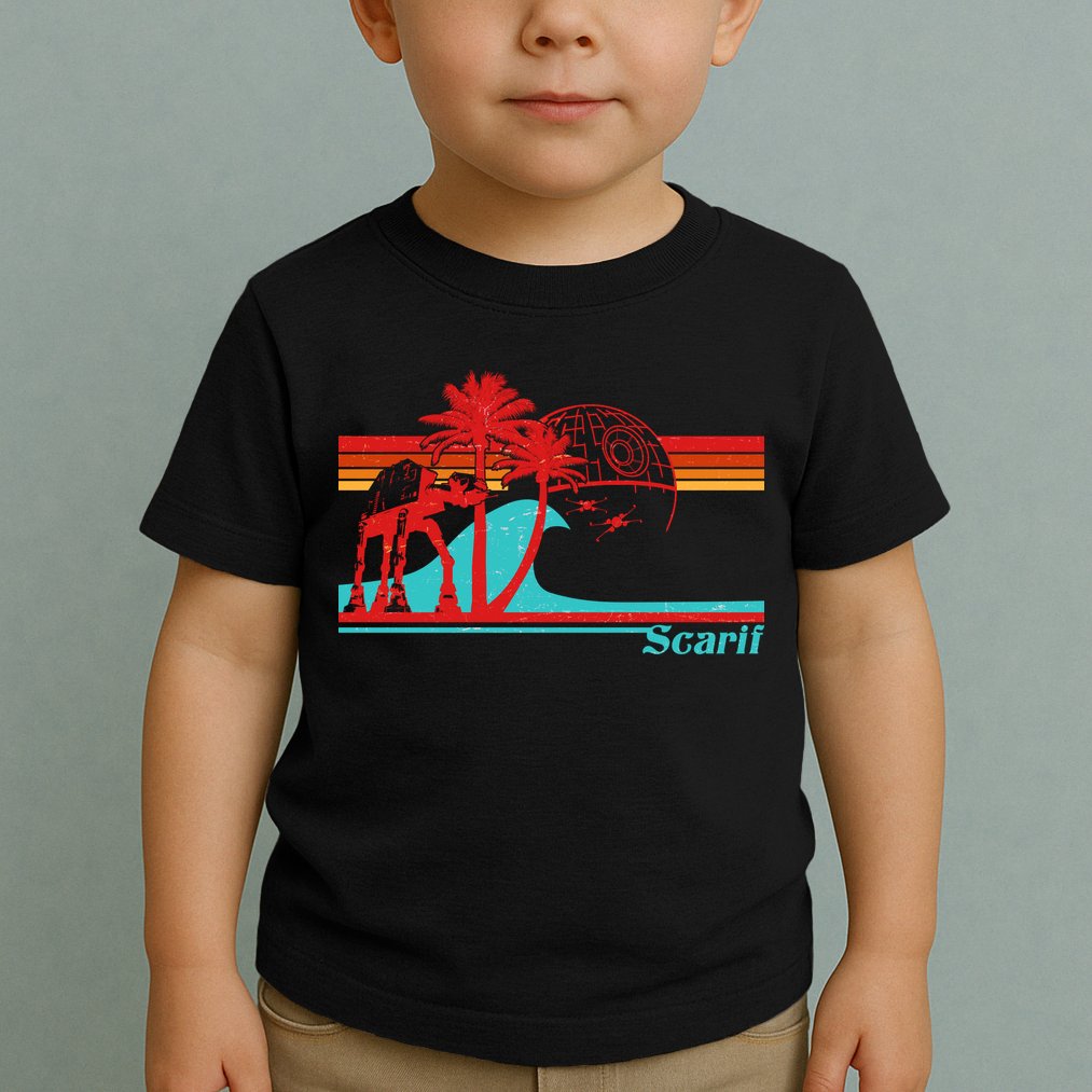 Retro Scarif Summer Toddler T-Shirt