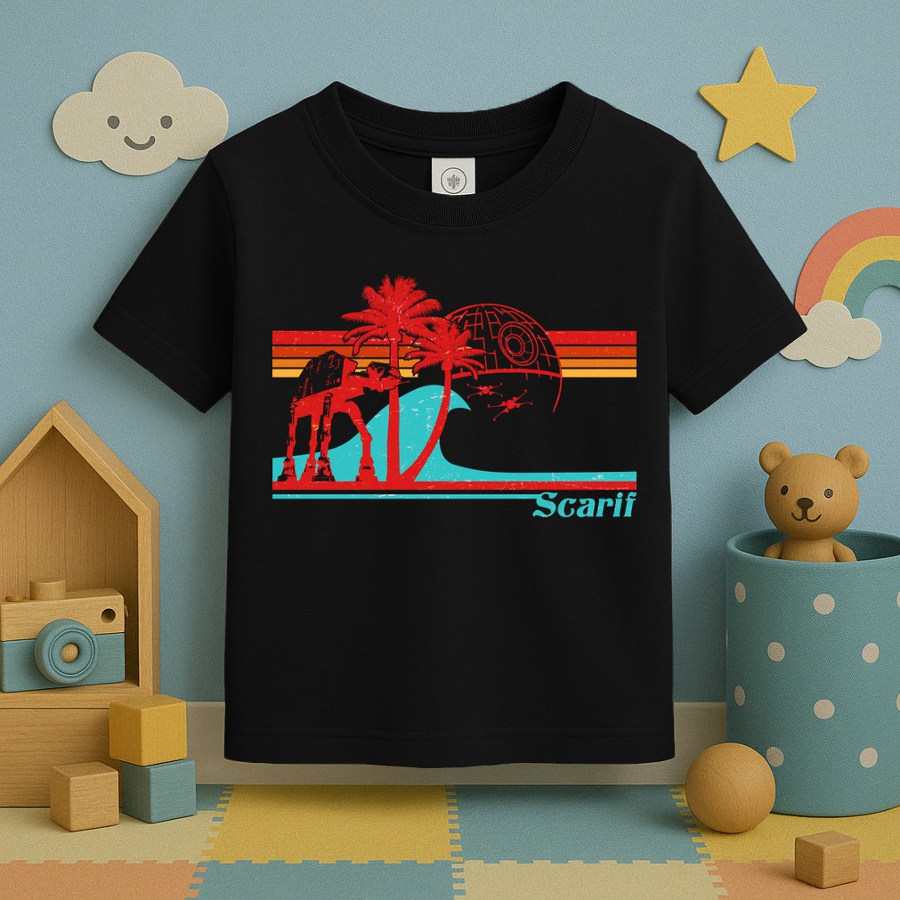 Retro Scarif Summer Toddler T-Shirt
