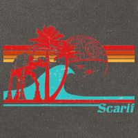 Retro Scarif Summer Cotton Canvas Backpack