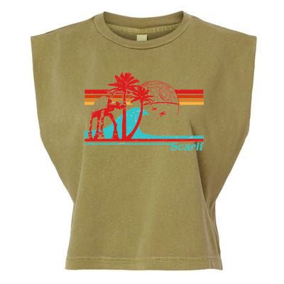 Retro Scarif Summer Garment-Dyed Women's Muscle Tee