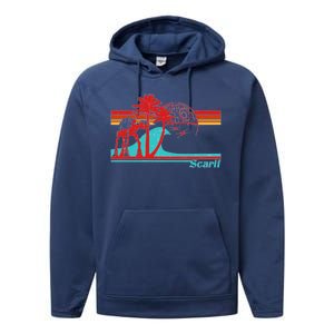 Retro Scarif Summer Performance Fleece Hoodie