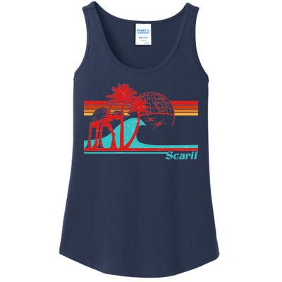 Retro Scarif Summer Ladies Essential Tank