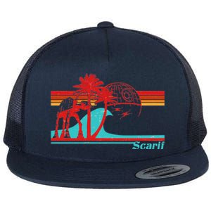 Retro Scarif Summer Flat Bill Trucker Hat