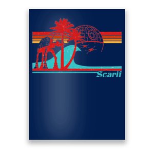 Retro Scarif Summer Poster