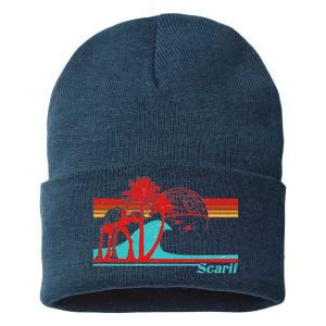 Retro Scarif Summer Sustainable Knit Beanie