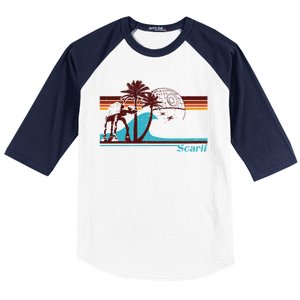 Retro Scarif Summer Baseball Sleeve Shirt