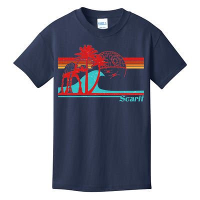 Retro Scarif Summer Kids T-Shirt