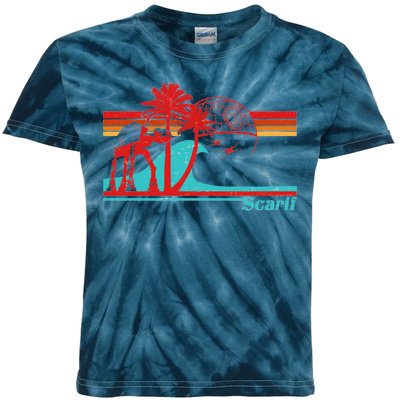 Retro Scarif Summer Kids Tie-Dye T-Shirt