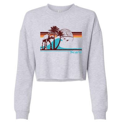 Retro Scarif Summer Cropped Pullover Crew