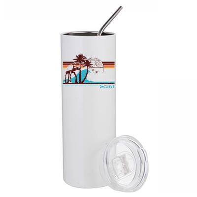 Retro Scarif Summer Stainless Steel Tumbler