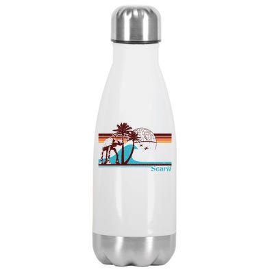 Retro Scarif Summer Stainless Steel Insulated Water Bottle