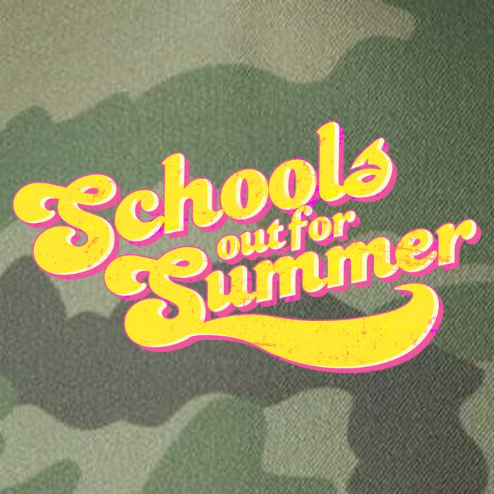 Retro School's Out For Summer Legacy Tie Dye Trucker Hat