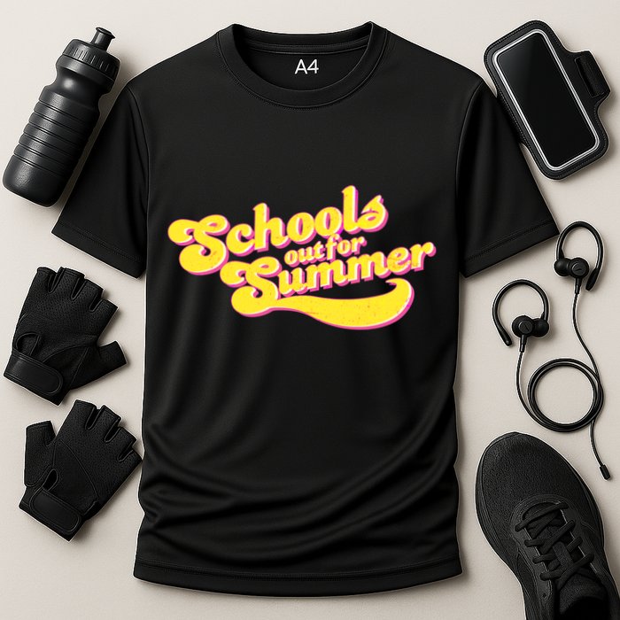 Retro School's Out For Summer Performance Shirt