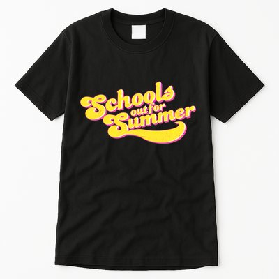 Retro School's Out For Summer Tall T-Shirt
