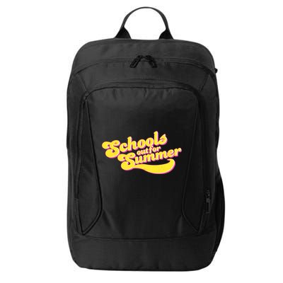 Retro School's Out For Summer City Backpack