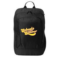 Retro School's Out For Summer City Backpack
