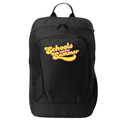 Retro School's Out For Summer City Backpack