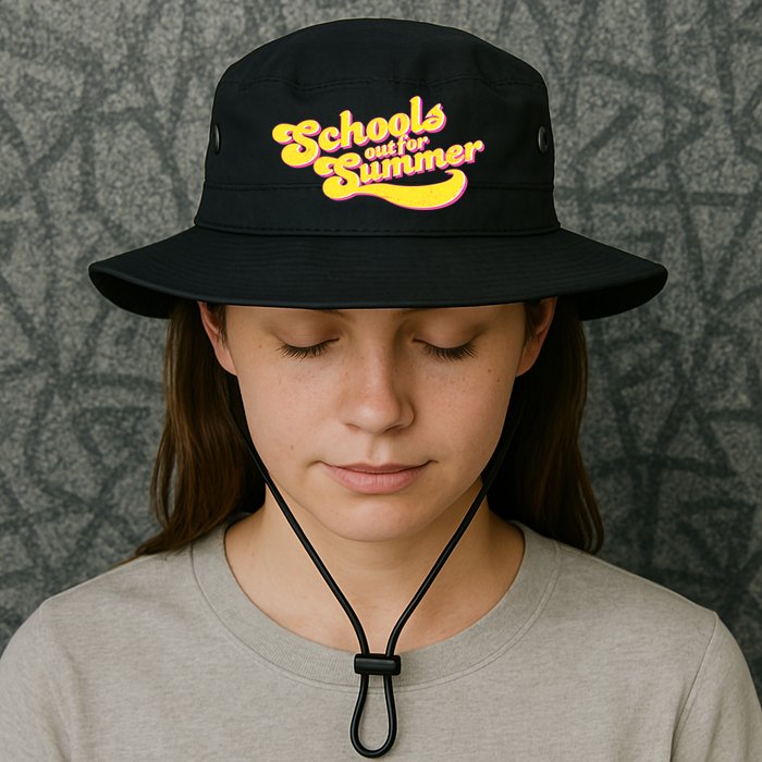 Retro School's Out For Summer Bucket Hat