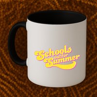 Retro School's Out For Summer Mug