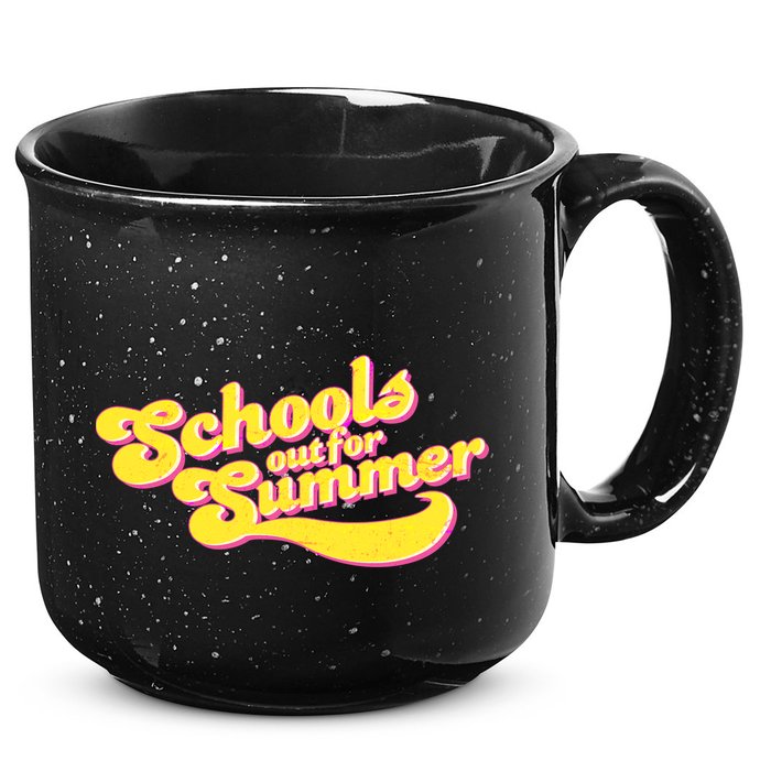 Retro School's Out For Summer 15oz Campfire Ceramic Mug