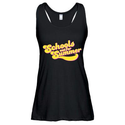 Retro School's Out For Summer Ladies Essential Flowy Tank