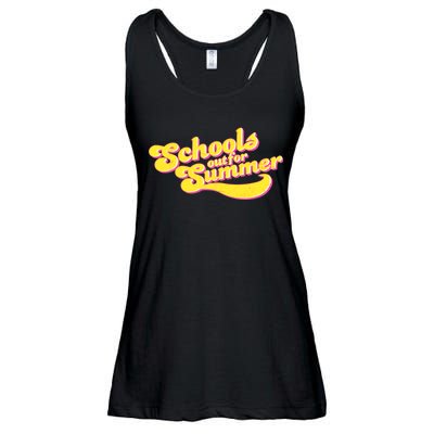 Retro School's Out For Summer Ladies Essential Flowy Tank