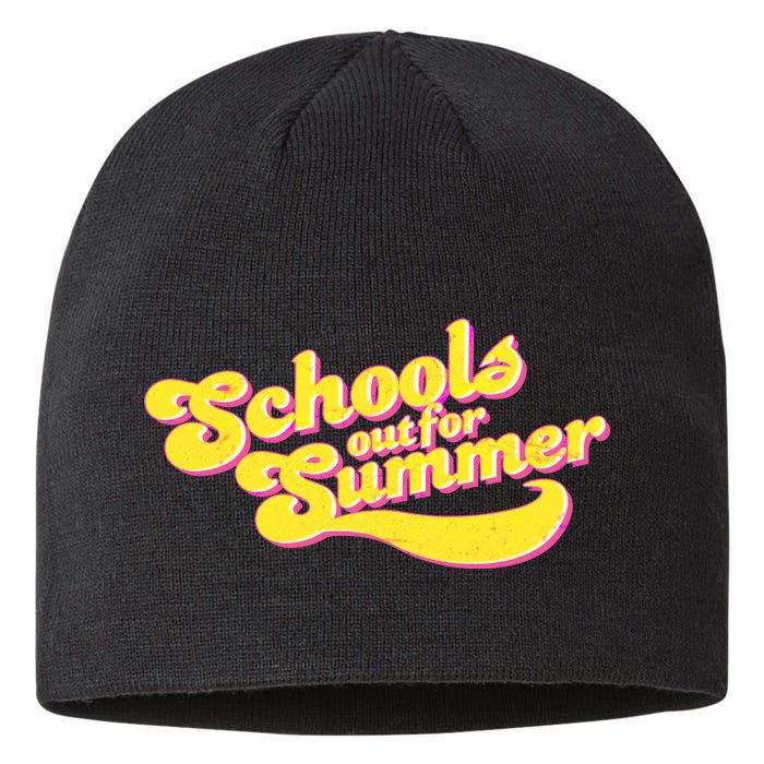 Retro School's Out For Summer Sustainable Beanie