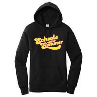 Retro School's Out For Summer Women's Pullover Hoodie