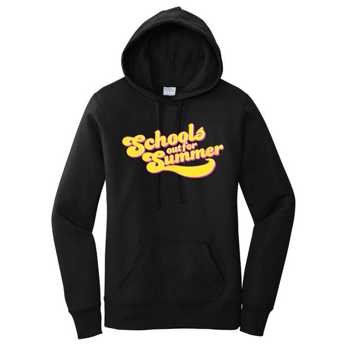 Retro School's Out For Summer Women's Pullover Hoodie