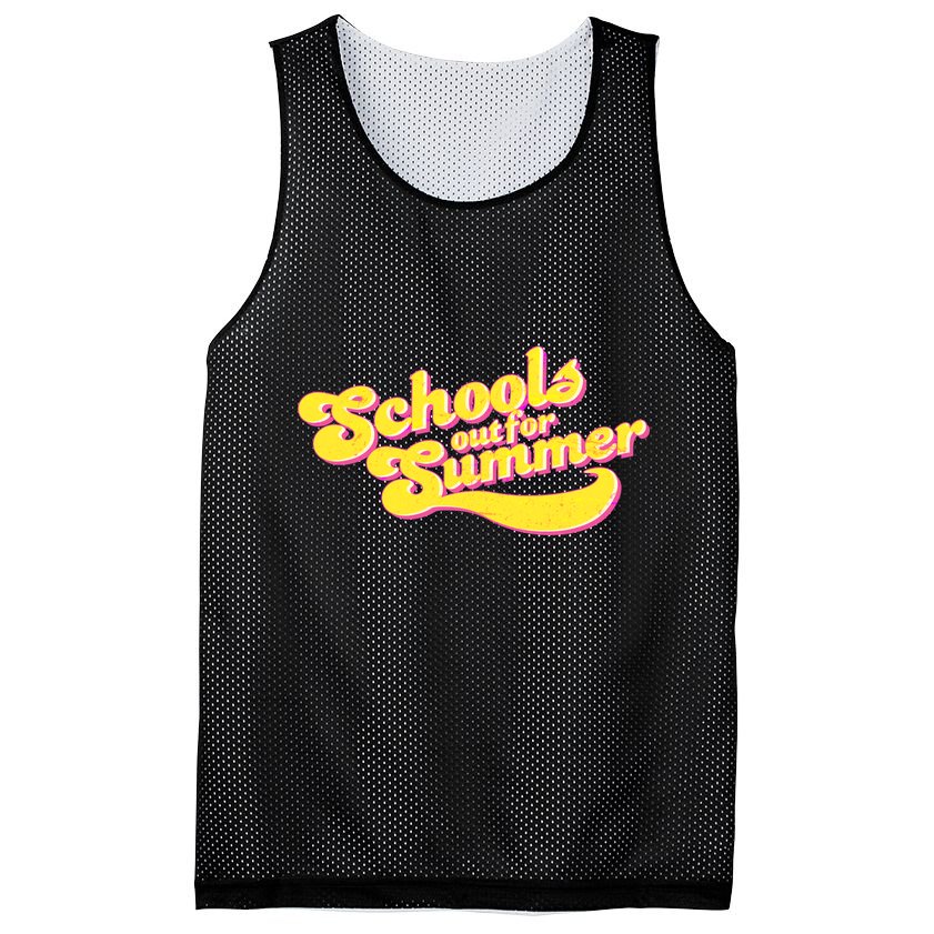 Retro School's Out For Summer Mesh Reversible Basketball Jersey Tank