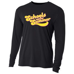 Retro School's Out For Summer Cooling Performance Long Sleeve Crew