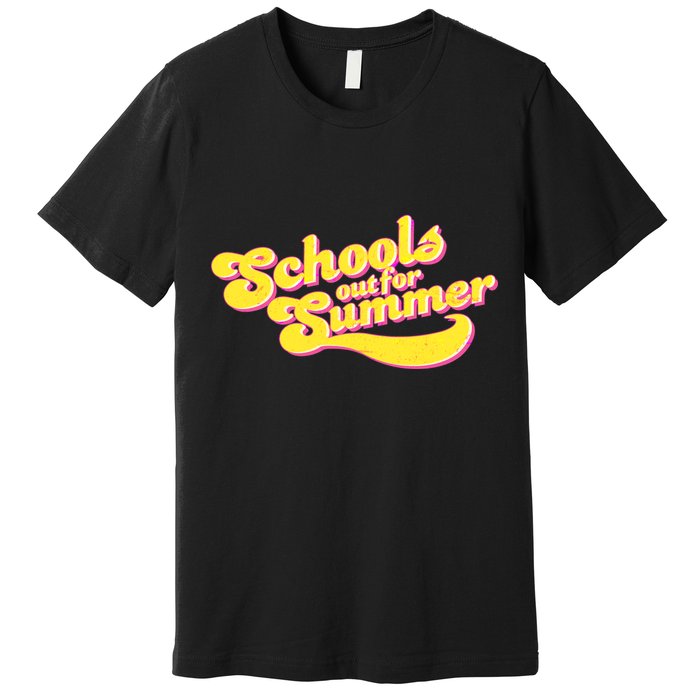 Retro School's Out For Summer Premium T-Shirt