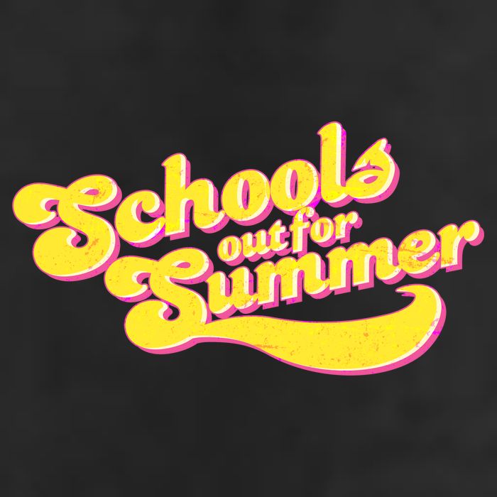 Retro School's Out For Summer 25L Jumbo Tote