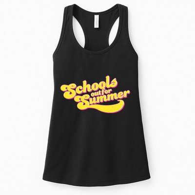 Retro School's Out For Summer Womens Tank Top