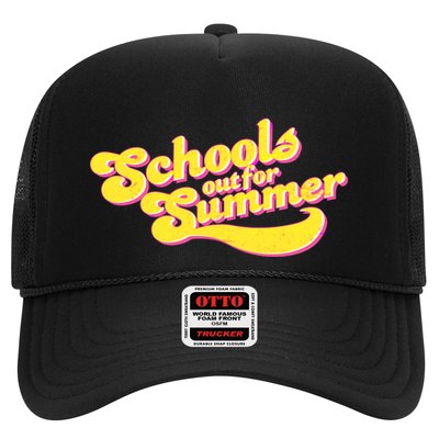 Retro School's Out For Summer Trucker Hat