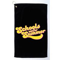 Retro School's Out For Summer Golf Towel