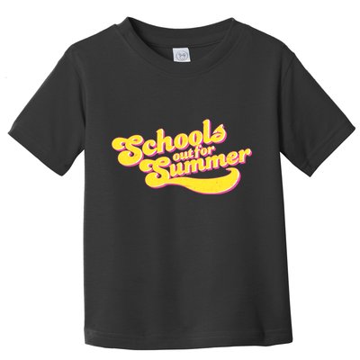 Retro School's Out For Summer Toddler T-Shirt