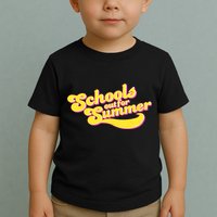 Retro School's Out For Summer Toddler T-Shirt