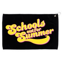 Retro School's Out For Summer Grommeted Golf Towel